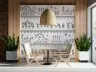 Warli Art Village Life Wall Mural 1