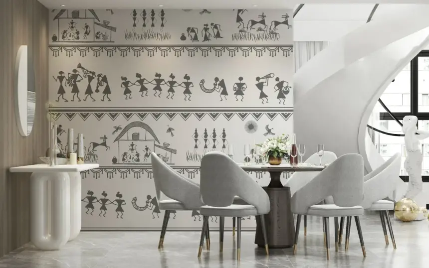 Rural Rhythm Wall Mural