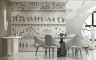 Warli Art Village Life Wall Mural 4