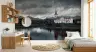Serene Riverside Church Landscape Wall Mural 5