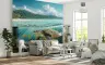 Tropical Ocean Sea Turtle Wall Mural 4