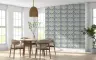 Art Deco Scallop Wave Geometric Wallpaper 3