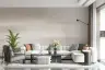 Subtle Beige Brushstroke Texture Wall Mural 1