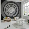 Modern Architectural Spiral Wall Mural 3