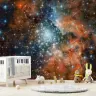 Cosmic Nebula Starfield Wall Mural 3