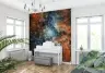 Cosmic Nebula Starfield Wall Mural 1
