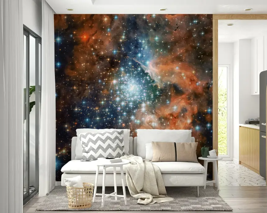 Starlight Vista Wall Mural