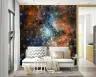 Cosmic Nebula Starfield Wall Mural 5