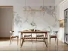 Elegant White Marble Texture Wall Mural 1