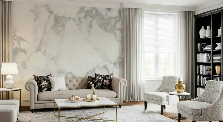 Stone Effect Wallpaper Wall Mural -2306792