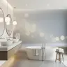 Soft Bokeh Lights Modern Wall Mural 2