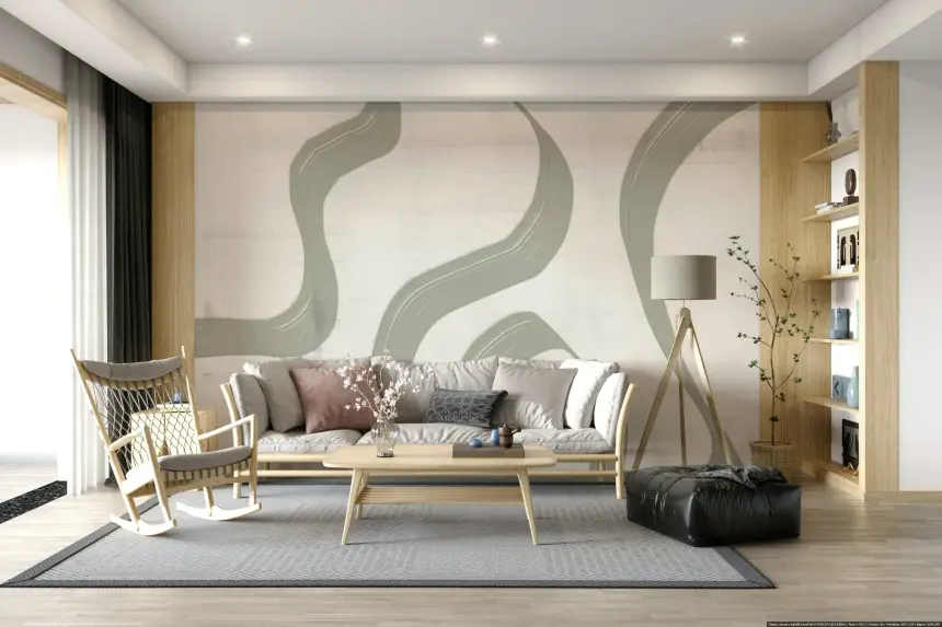 Subtle Stream Wall Mural - 2861695