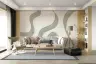 Serene Abstract Flow Wall Mural 2