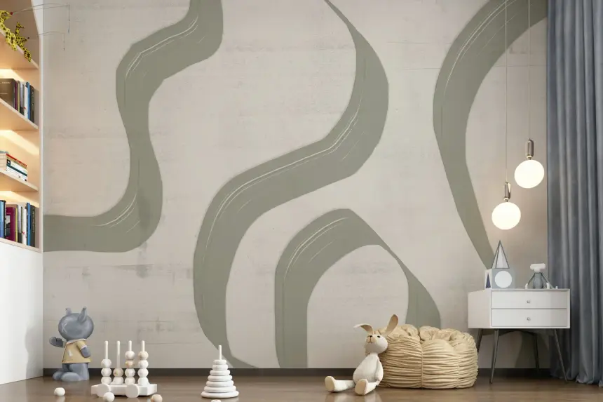 Subtle Stream Wall Mural - 2861695