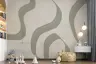 Serene Abstract Flow Wall Mural 4