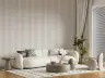 Modern Minimalist Striped Dot Pattern Wallpaper 3