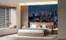 Twilight Metropolis Cityscape Wall Mural 2
