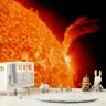 Cosmic Sun Flare Wall Mural 2
