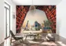 Majestic Taj Mahal Sunset Archway Wall Mural 5