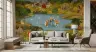 Traditional Krishna Leela Scenic Wall Mural 2