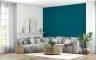 Teal Textured Grid Pattern Wallpaper 2