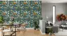 Stylized Harvest Vegetable Pattern Wallpaper 5