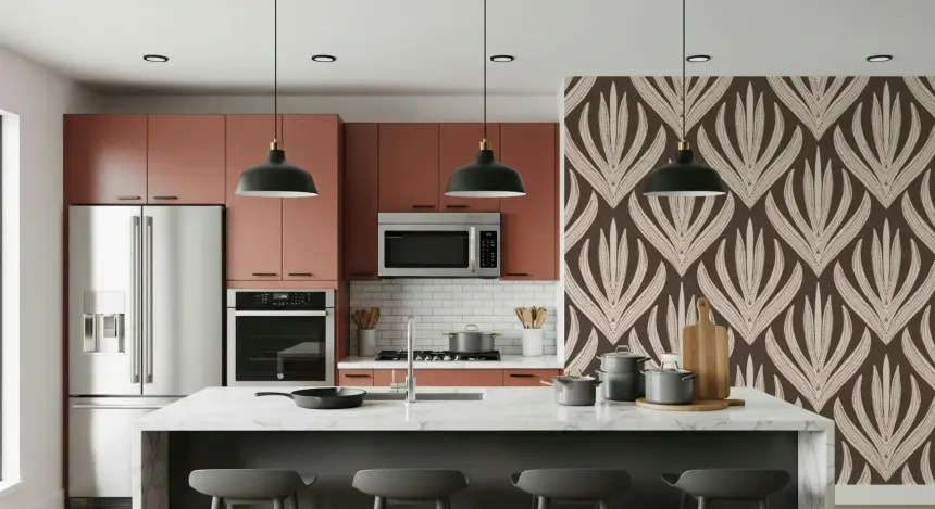 Terra Deco Bloom Wallpaper -3017150