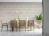 Textured Beige Brick Pattern Wall Mural 3