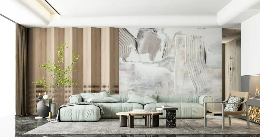 Textured Tones Wall Mural -2551935