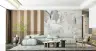 Abstract Textured Grey Wall Mural 2