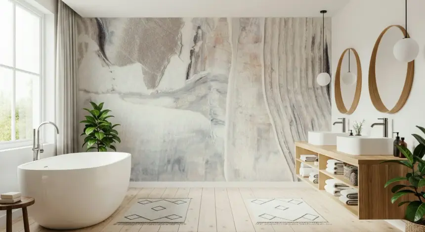 Textured Tones Wall Mural -2551935