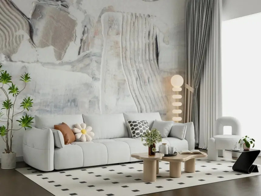 Textured Tones Wall Mural -2551935