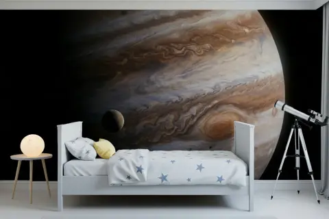 Jupiter Swirls Space Wall Mural
