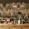 Divine Krishna Leela Forest Serenade Wall Mural 2