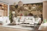 Divine Krishna Leela Forest Serenade Wall Mural 5