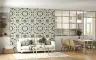 Olive Green Geometric Triangle Wallpaper 2