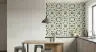 Olive Green Geometric Triangle Wallpaper 5