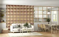 Modern Geometric 3D Cube Illusion Wallpaper
