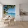 Tropical Island Paradise Scenic Wall Mural 5