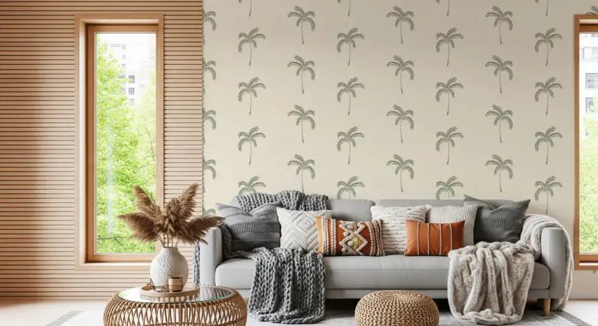 Tropical Palms Wallpaper