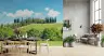 Vibrant Tuscan Hillside Landscape Wall Mural 3