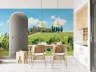 Vibrant Tuscan Hillside Landscape Wall Mural 5