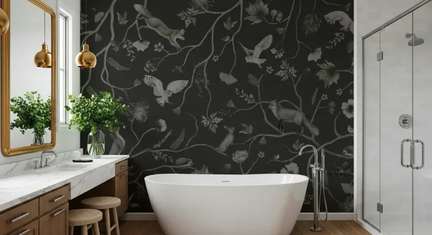 Twilight Grove Wall Mural