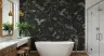 Enchanted Forest Animals Grayscale Wall Mural 2