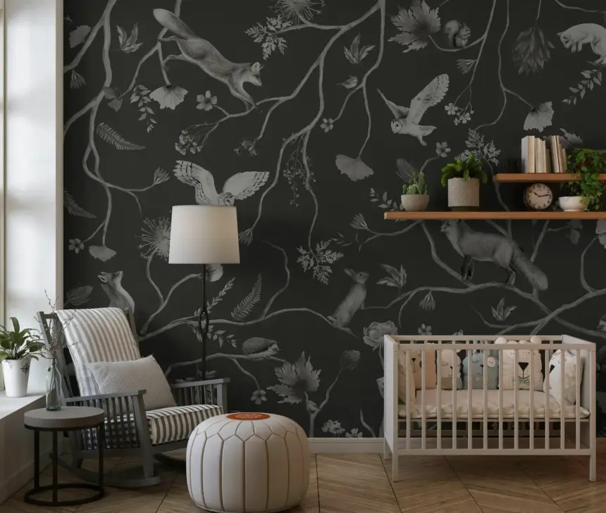 Twilight Grove Wall Mural