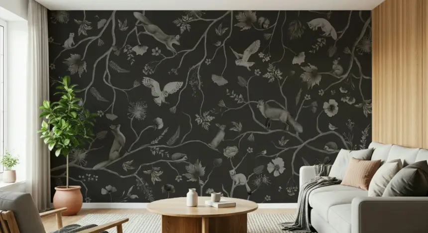Twilight Grove Wall Mural