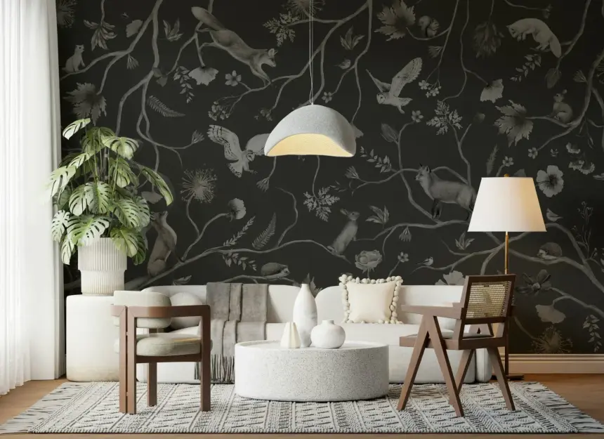 Twilight Grove Wall Mural