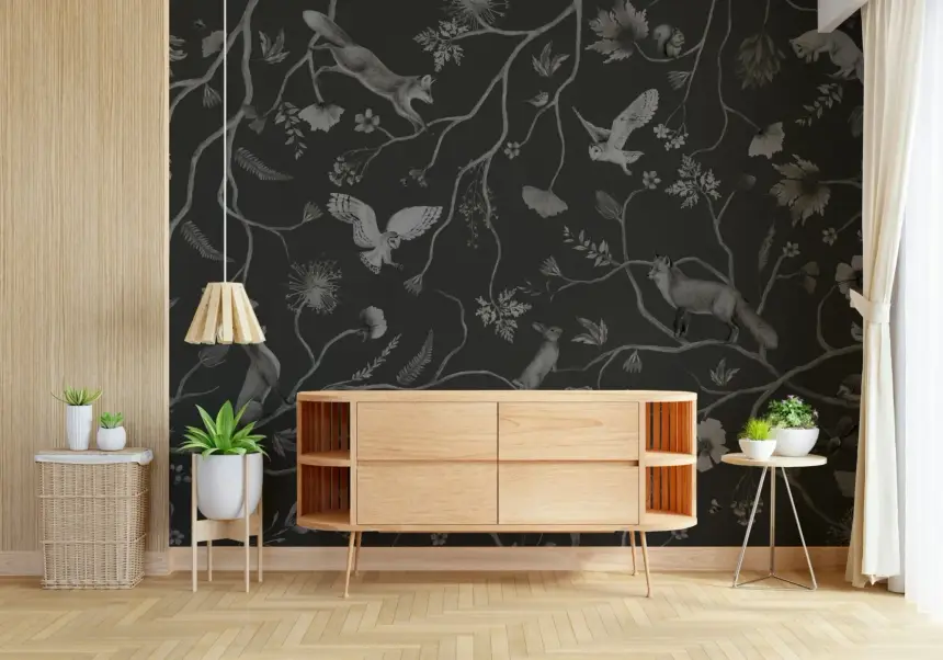 Twilight Grove Wall Mural