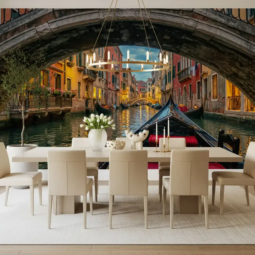 Twilight in Venice Wall Mural
