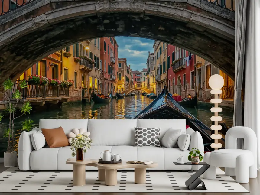 Twilight in Venice Wall Mural